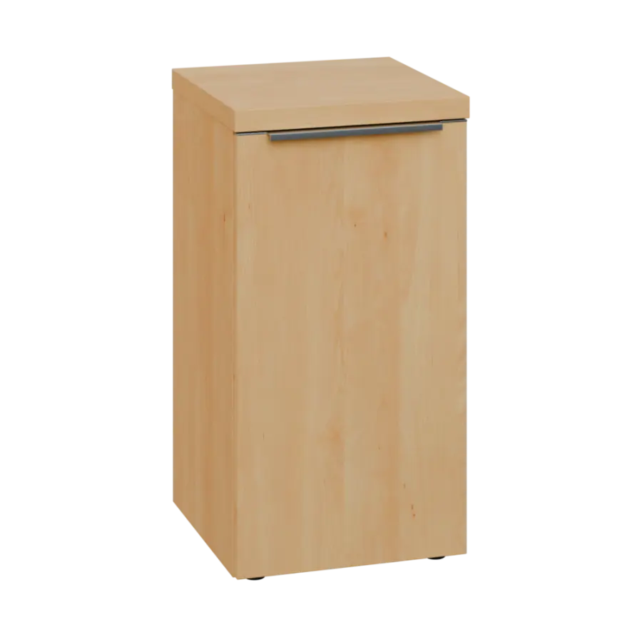 SIN 2 - 4D kancelářská skříň, 1-dveřová, pravá, 770x400x400, javor horský